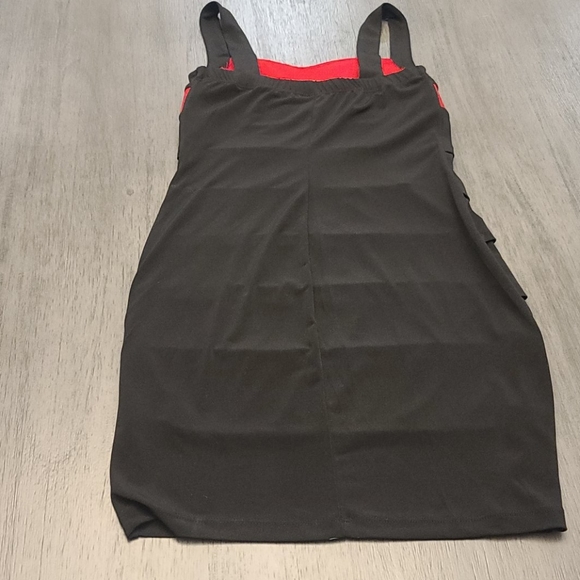 Small Red & Black Dress - Picture 4 of 4